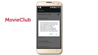 HOW TO DOWNLOAD UPDATE IN MOVIECLUB APP screenshot 1