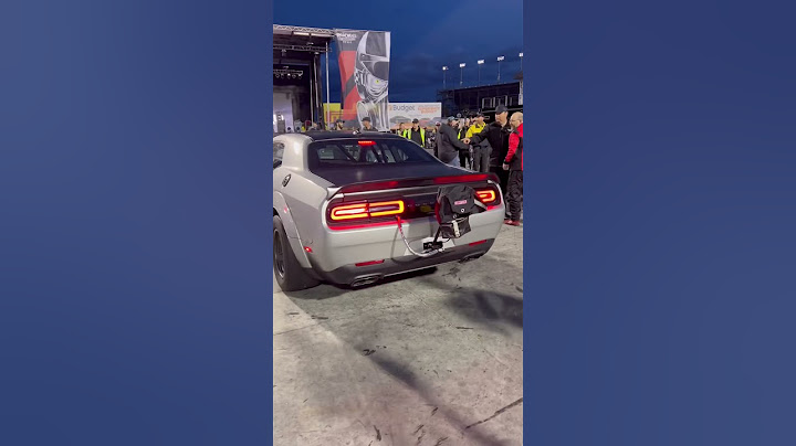 The Dodge Demon 170 is an ultra demonic send off! 👹