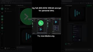 Added end to end full AES-GCM 256-bit encryption for personal dms