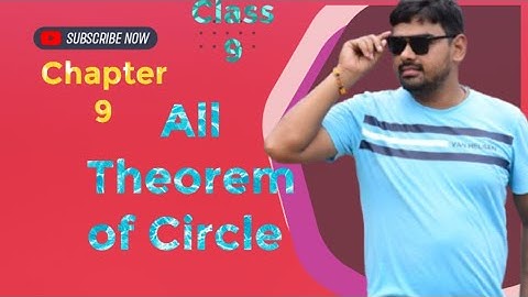Circle class 9th All theorem By Yogesh Mishra 