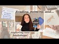 Exciting book mail, new paintings, and exploring more bookshops // Across the Pond ep. 4