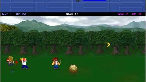 Little Fighter 2 v2.0 graphical glitches