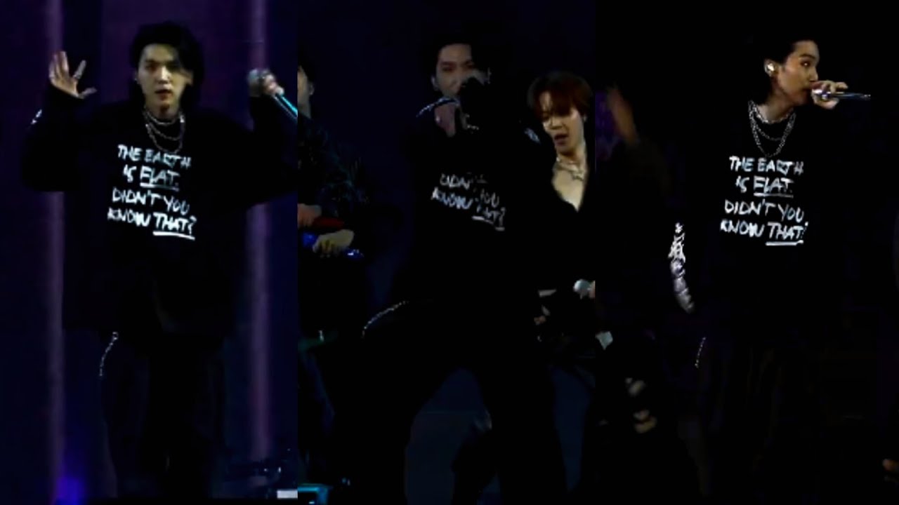 221015 BTS Yet to Come Busan Expo Concert - Run BTS - Suga Focus