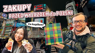 Zakupy w Tokio przed wyjazdem do Polski