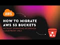 How to Migrate AWS S3 Buckets Without Downtime or Broken CloudFront URLs