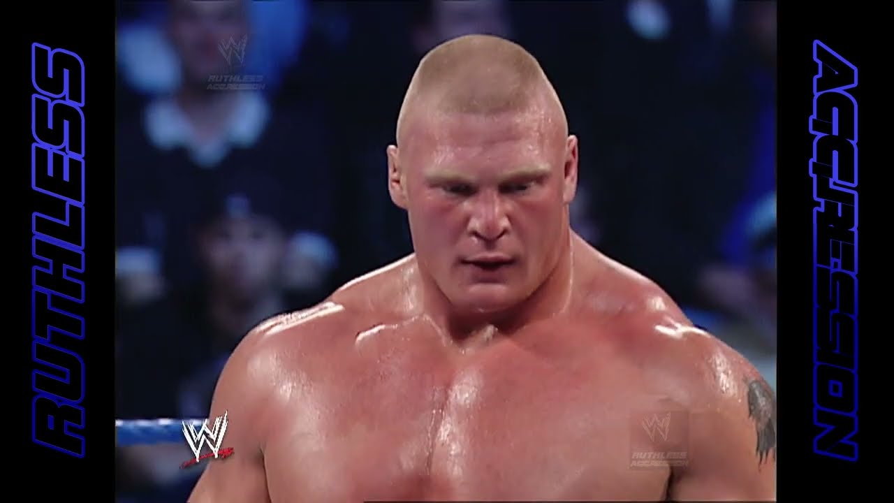 Brock Lesnar vs Chuck Palumbo  SmackDown 2002