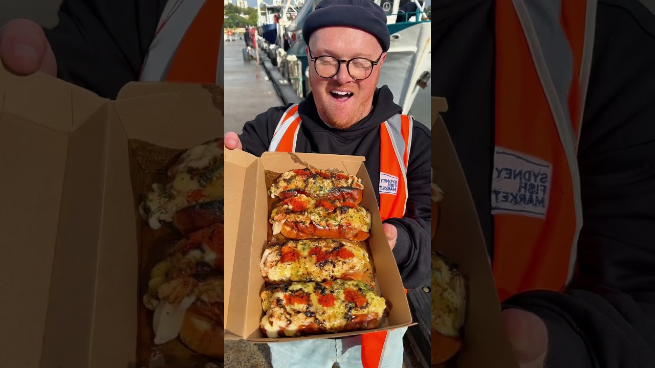 Eating Extreme Seafood In Australia For a Full Day #australia #seafood #tuna #crab #food #shorts