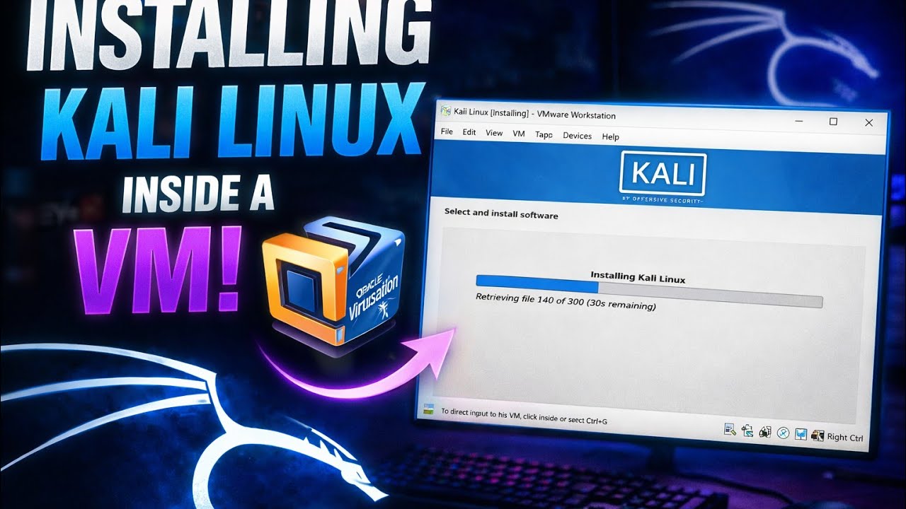 How to Install Kali Linux in VMware Workstation Pro (Step-by-Step Guide ...