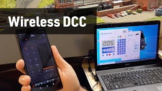 Wireless DCC train control with Digikeijs DR5000