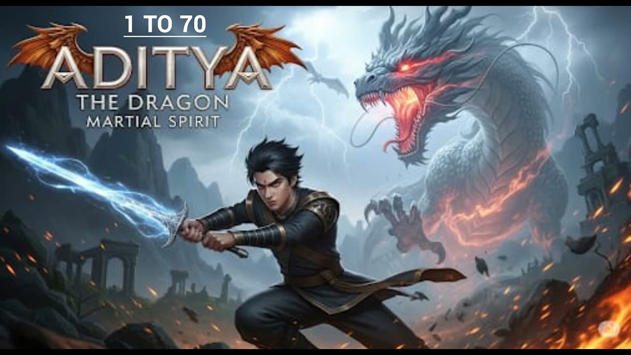 || ADITYA THE DRAGON MARTIAL SPIRIT EPISODE 1 TO 70 || JS NOVEL WORLD ||