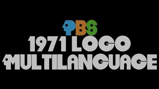 PBS 1971 Logo Multilanguage