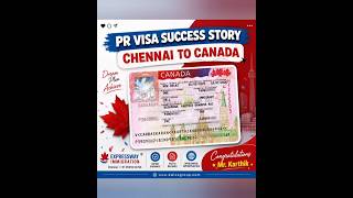 🇨🇦 Canada PR Visa Approved! Chennai to Canada Success Story🎉 Best Immigration Consultants Chennai