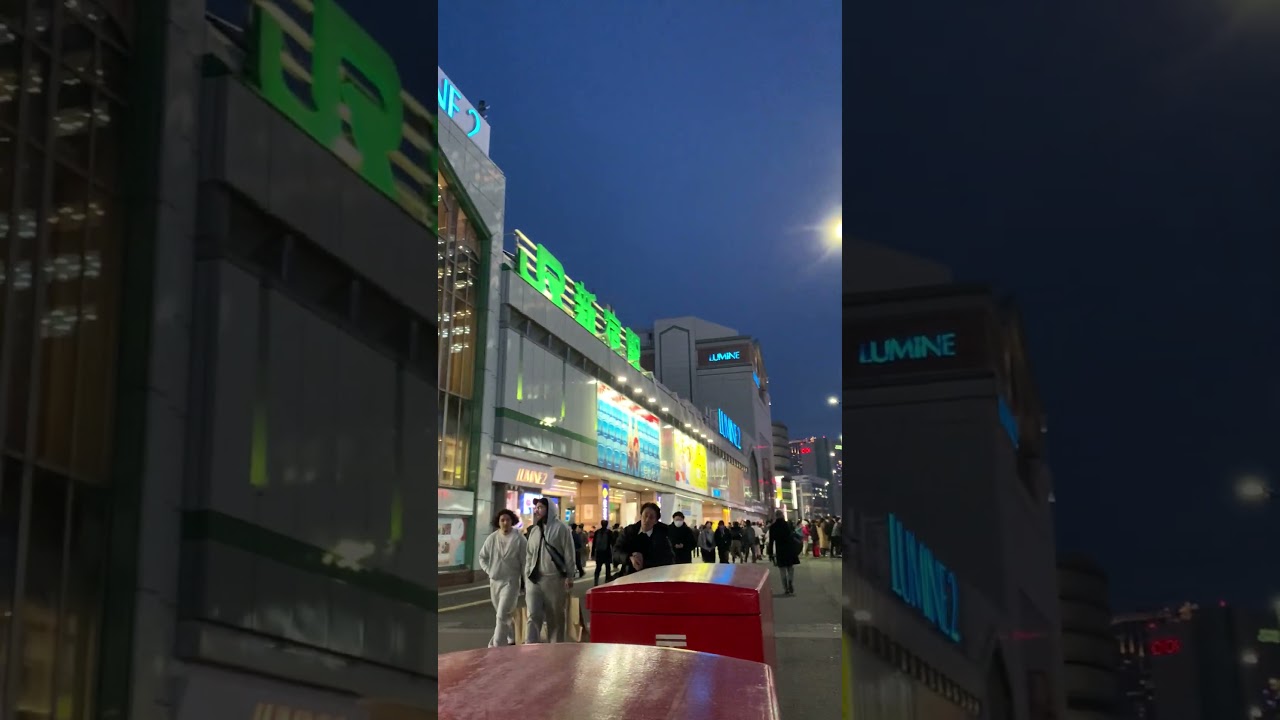 夕方の新宿（Evening in Tokyo, Japan. Shinjuku.）