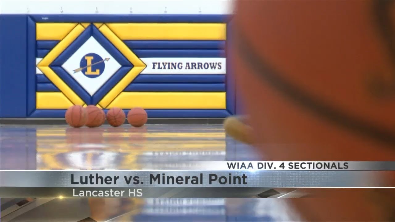WIAA Sectional Basketball 1 Knights meet 3 Mineral Point in