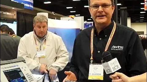 NATE 2013: First public demonstration of Anritsu's portable PIM Master