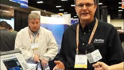 NATE 2013: First public demonstration of Anritsu