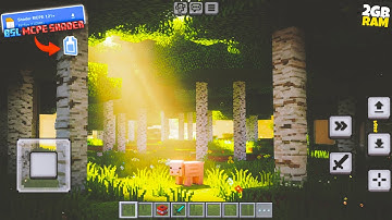 BSL Shader For Mcpe 1.21.72 / 1.21+ | Low End Shader For Minecraft 1.21+ | DRIFT GAMER