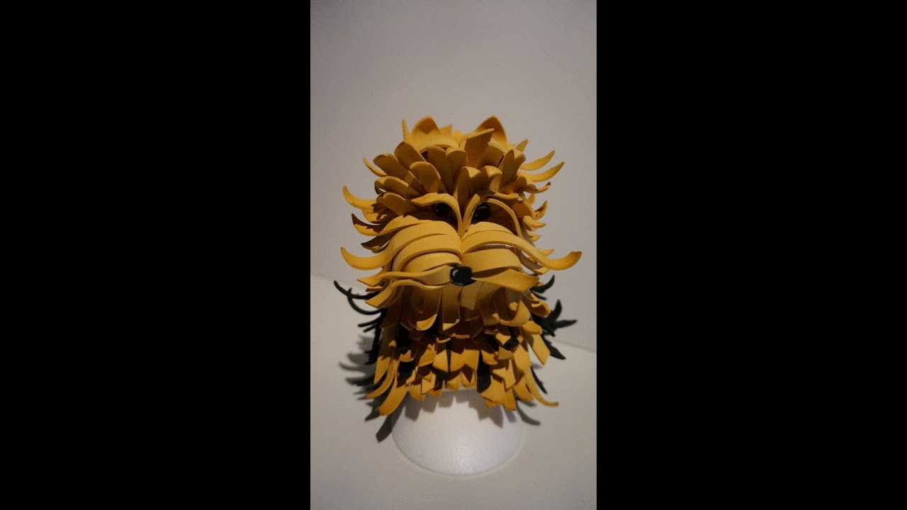 COMO HACER UN PERRO DE GOMA EVA PARA FOFUCHAS (PARTE 1)