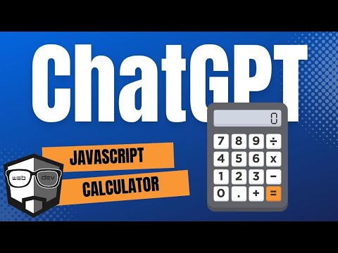 ChatGPT Generated JavaScript Calculator App!