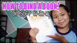 HOW TO BIND A BOOK ON YOUR OWN | DIY SOFT BINDING screenshot 5