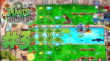 Plants VS Zombies HD - World 3 Walkthrough Gameplay (NO BREACH)