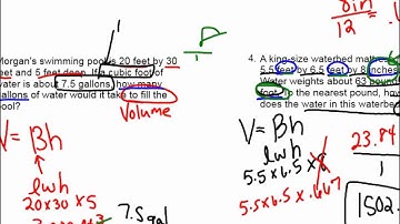 Videos of Volume Word Problems