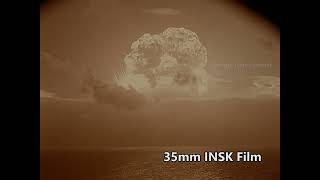 4K Chain Reaction Hydrogen Blast  In The Pacific 1956