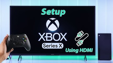 How To Setup Xbox Series X New Console To TV!