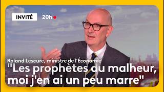 Inflation, prix de l'essence, aides financière… Roland Lescure revient sur la crise économique