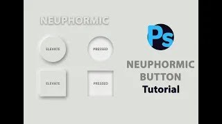 Neumorphism 3D Button Tutorial . If You Like My Video Please Support Subscribe
