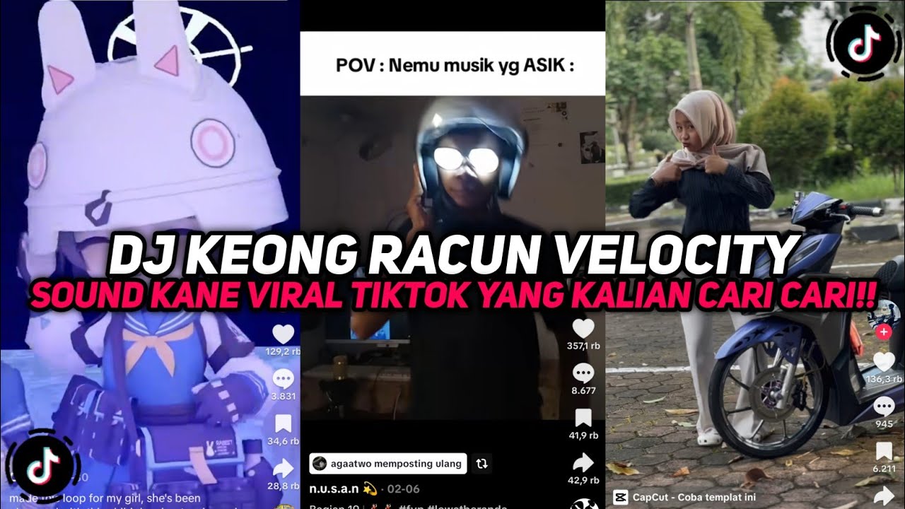 DJ KEONG RACUN VELOCITY BOOTLEG SOUND KANE VIRAL TIKTOK YANG KALIAN CARI CARI!!!