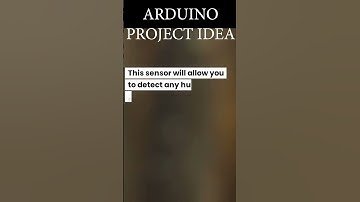 👀 DIY??? Really??? 👀 Detect a person behind a wall! 👀 #shorts | ArduinoThesis Ideas for Students