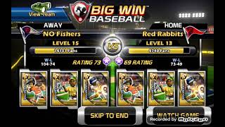 Big Win Sports Baseball NO Fishers vs Red Rabbits Week 8 2026 screenshot 4