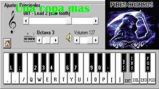 Video thumbnail of "Piano Electronico 2.5 (Enganchados de los Pibes Chorros)"