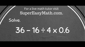 MPOTD - Order of Operations