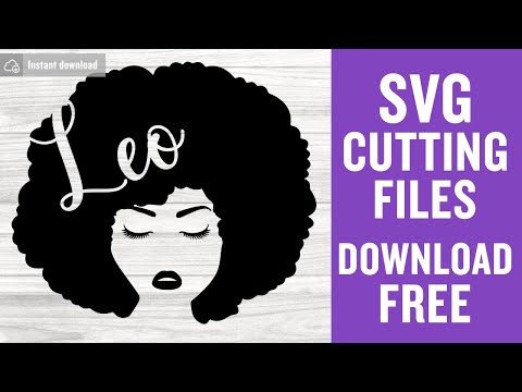 Leo Zodiac Svg Free Cut Files for Silhouette Instant Download