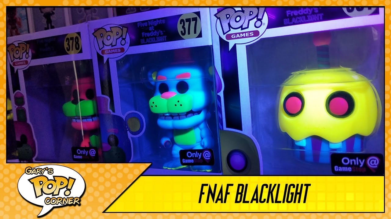 funko pop fnaf blacklight