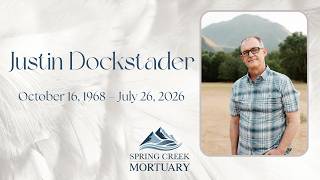 Justin Dockstader Funeral Service
