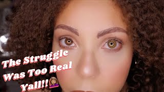 Super Honest &amp; Detailed Review! Just4Kira Color Contacts! Things Got Crazy But I Approve👍🏽😂