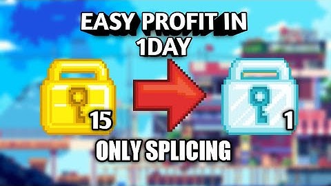 HOW TO PROFIT WITH 15WL TO 1DL IN 1DAY!? | GROWTOPIA 2021 |