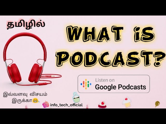 What Is Podcast In Tamil Google Podcast Podcast Meaning Just Haran Youtube