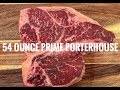 54 Ounce MONSTER Porterhouse Steak | Reverse Sear