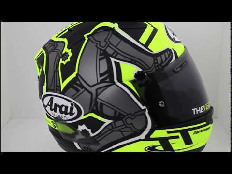 Arai Isle Of Man TT Limited Edition Helmet 2019 - YouTube