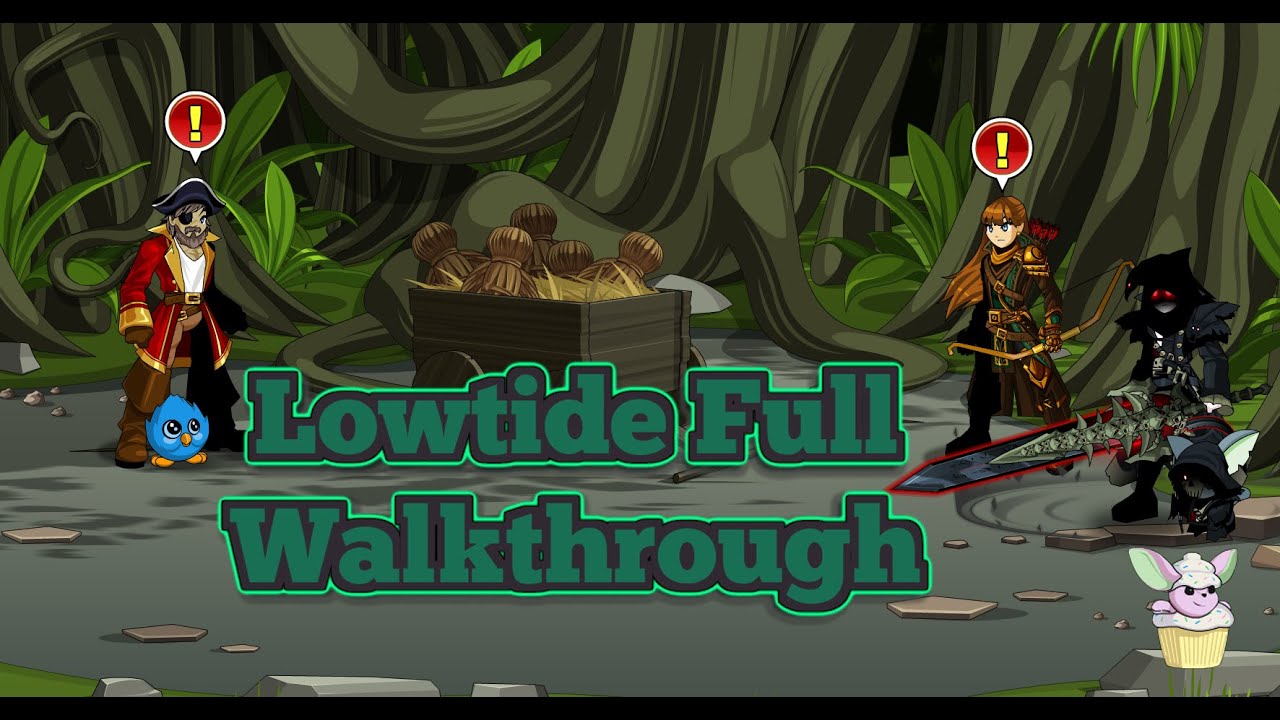 ~AQW~ /Join Lowtide - Full Walkthrough | AQW 2022