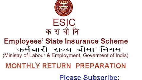 How to File Esi return online | preparation and submission on live project | esic | online challan