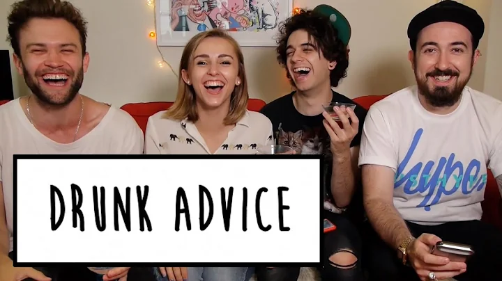 DRUNK ADVICE WITH THE MIDNIGHT BEAST | Hannah Witton