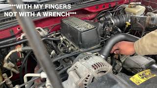 REPLACING ENGINE TEMPERATURE SENSOR Land Rover Temperature Sensor