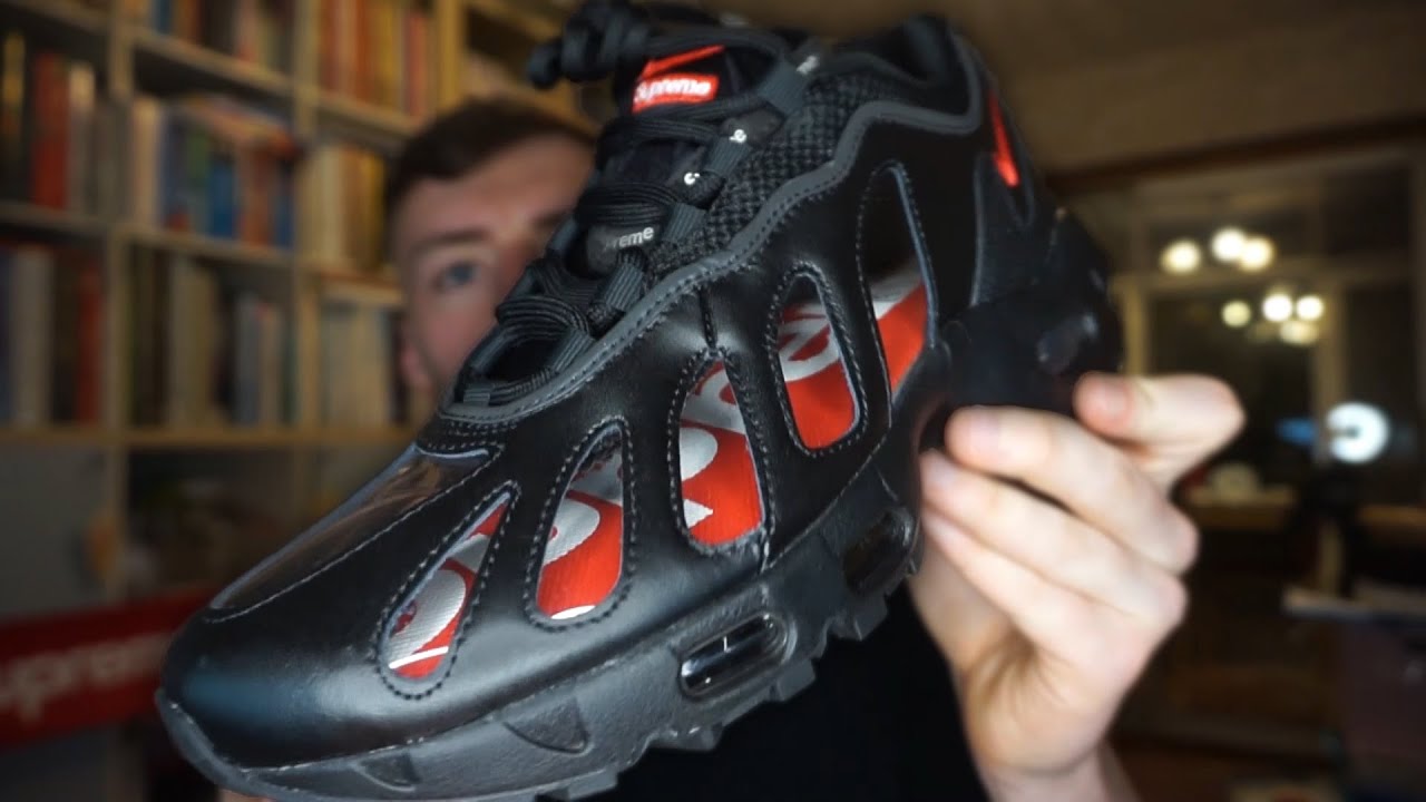 The Supreme Nike Air Max 96 is WAY BETTER than I Expected! (Unboxing &  Review)