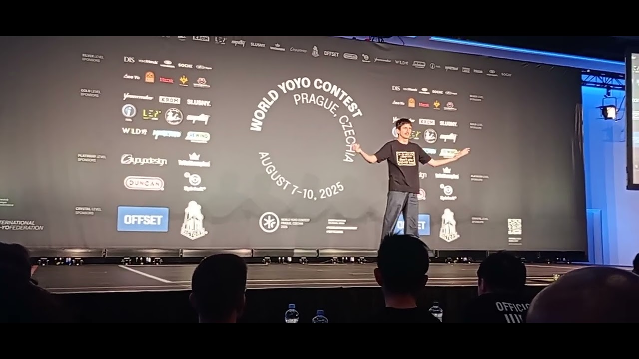 Jakub Dolejs World Yo-yo Contest (WYYC 2025) 3rd place Semi Finals Audience POV 