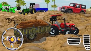 Farming Life: Moving Heavy Loads in Deep Mud
